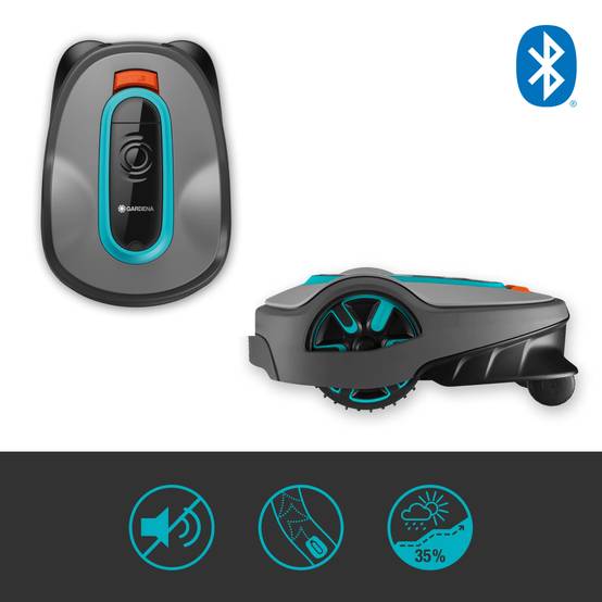 Tondeuse robot connecté Bluetooth Sileno Life 750m² - GARDENA - Image 3