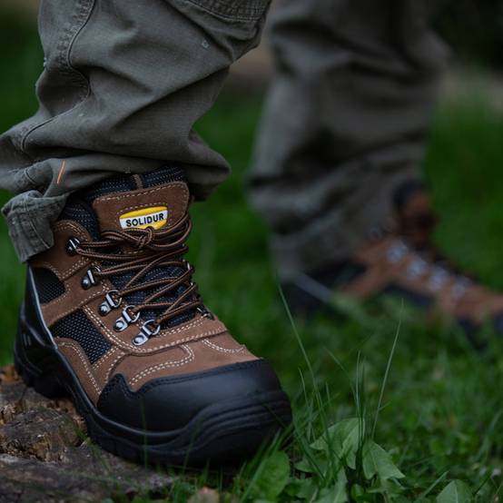 Solidur - Chaussure de sécurité Debao marron taille 43 - Solidur - Image 9
