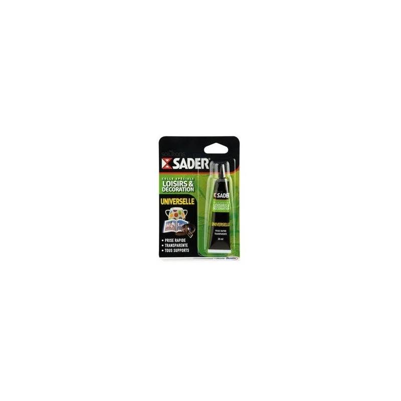 Colle universelle gel transparent 30 ml - SADER