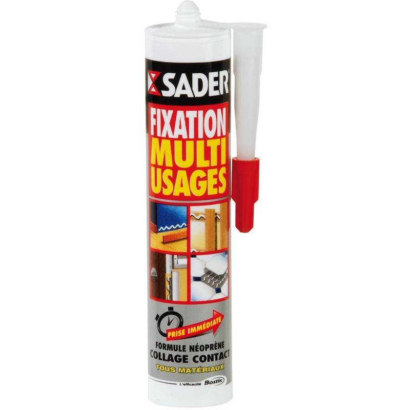 Colle mastic néoprène beige 310ml - SADER - Image 1