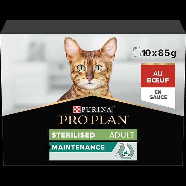 Purina Pro Plan - Patée chat Stérilisé boeuf 85 g  – PRO PLAN - Image 4
