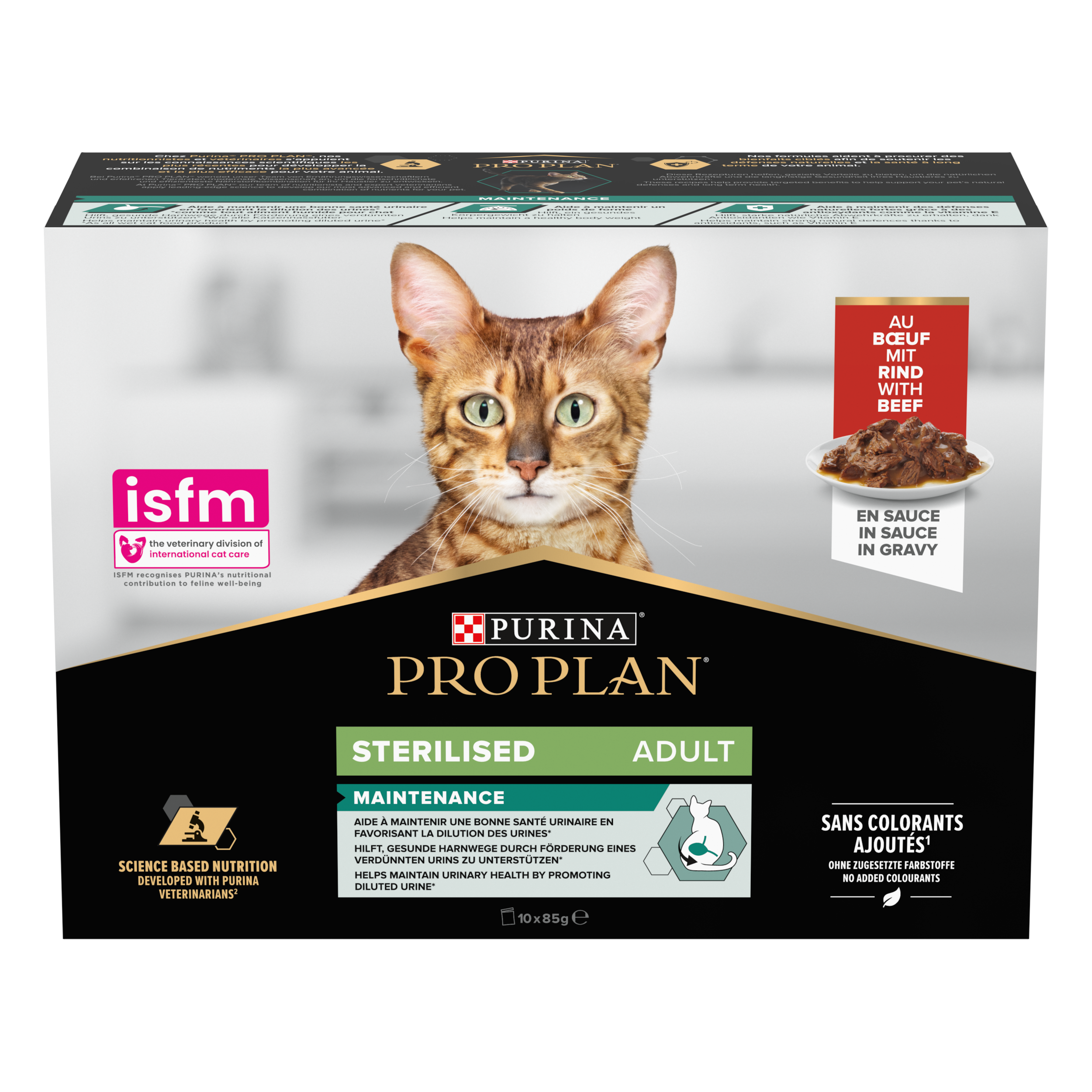 Purina Pro Plan - Patée chat Stérilisé boeuf 85 g – PRO PLAN - Image 5