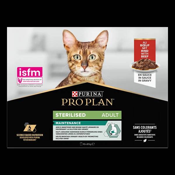 Purina Pro Plan - Patée chat Stérilisé boeuf 85 g  – PRO PLAN - Image 7
