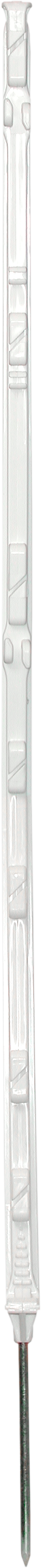 Lacme - Piquet plastique KIPOST 110 blanc avec talon profilé - Image 1