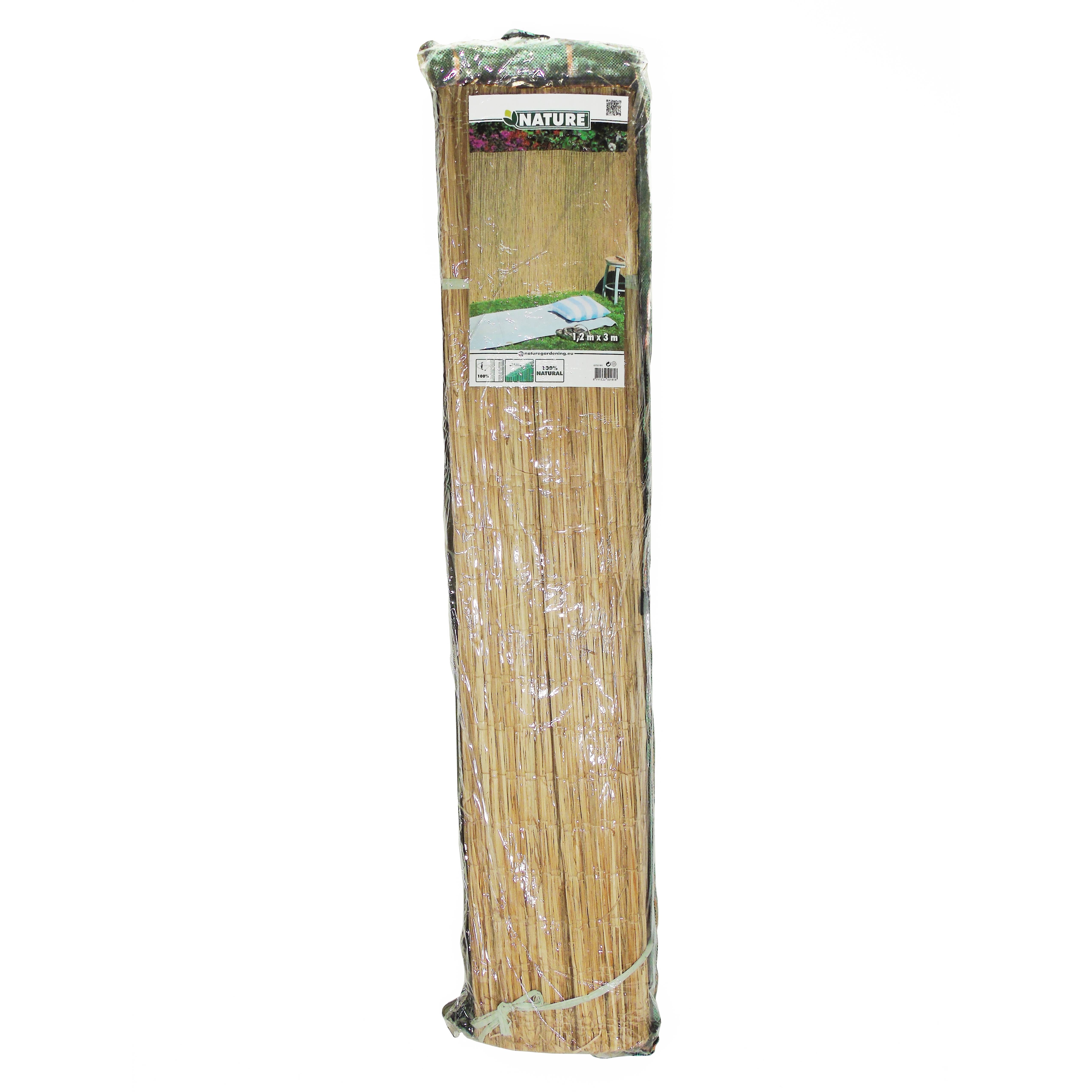 Canisse de Carex Naturel Beige Ø 6-7 mm L. 3 m H. 1,2 m - NATURE - Image 3