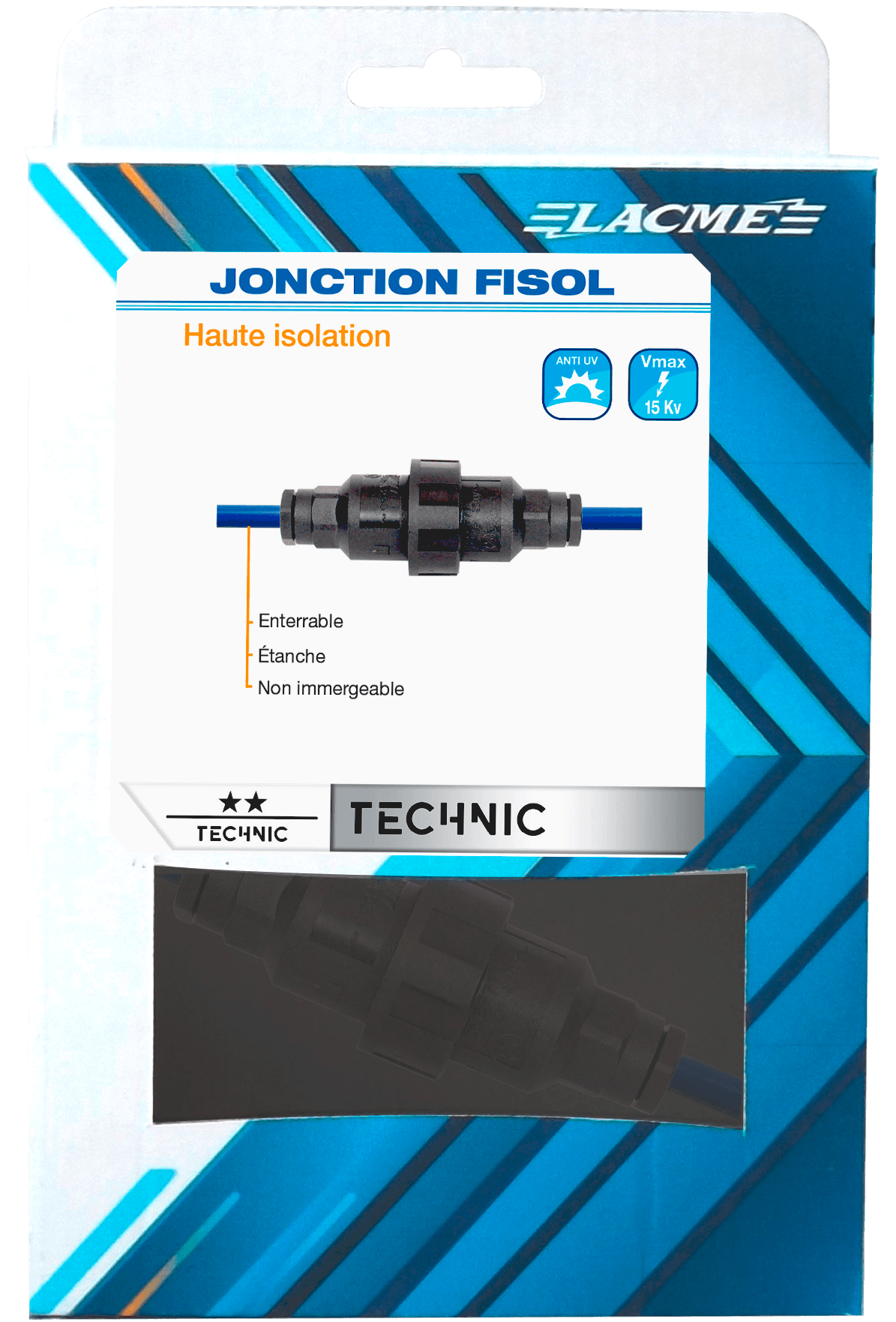 Lacme - Jonction fisol ou fisalu - Boîte x 1 - Image 1