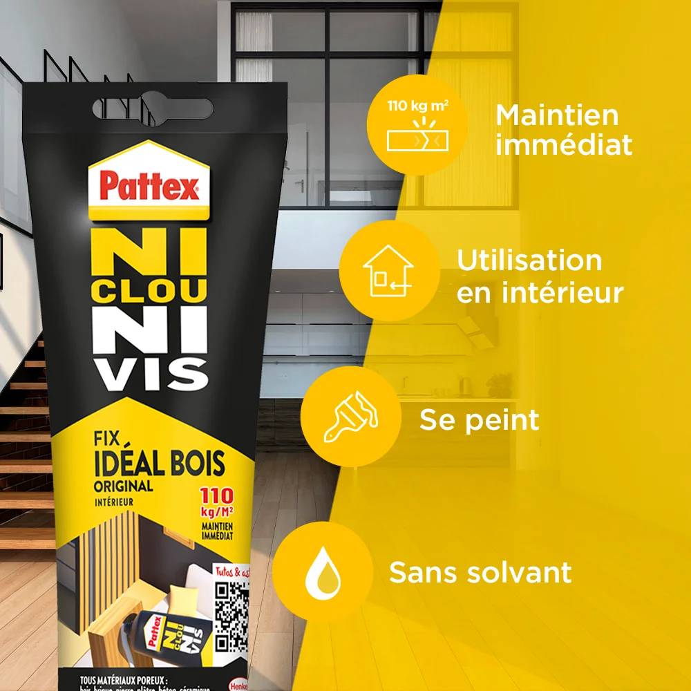 Colle Acrylique Extra Forte Sans Solvant Blanc 260g – PATTEX - Image 5