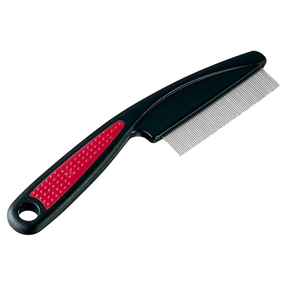 Peigne anti-puces plastique noir L.15 cm l.1 cm H.4 cm Gro 5838 - Ferplast
