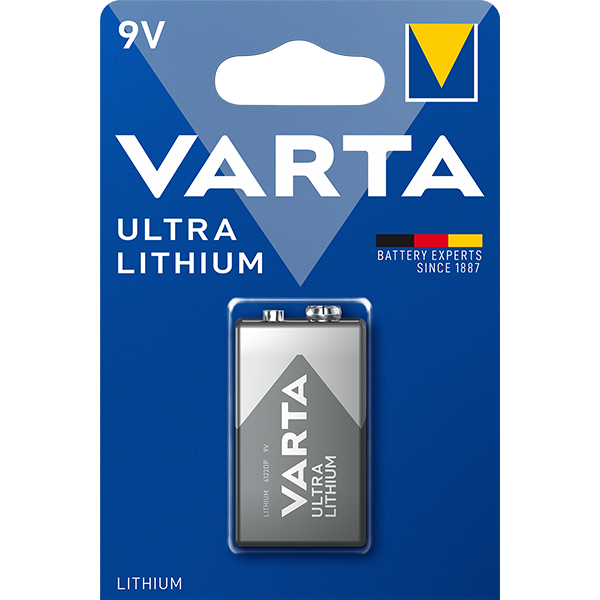 PILE PROFESIONAL LITHIUM VARTA 9V X 1 - Image 2