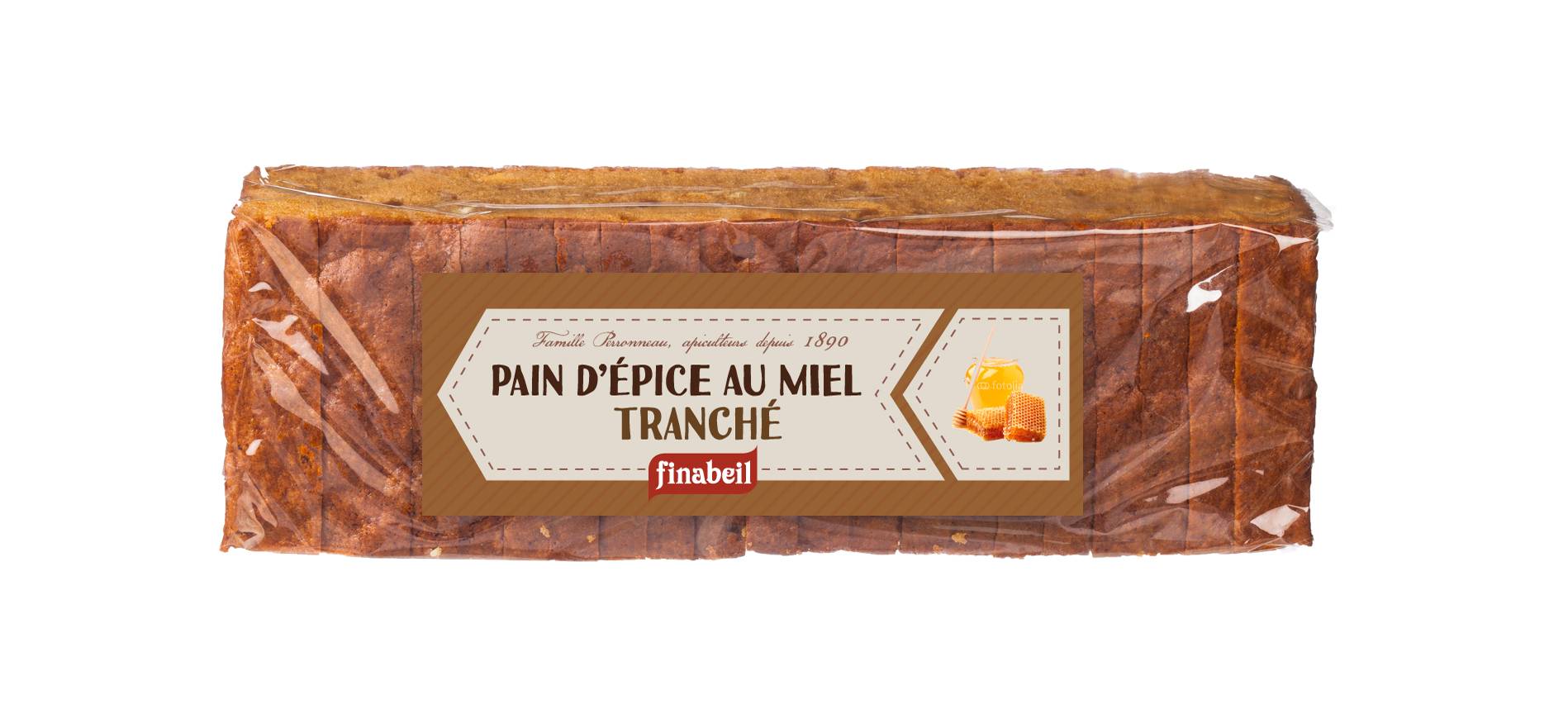 Finabeil - Pain d'épices tranché 500 g - Finabeil - Image 1