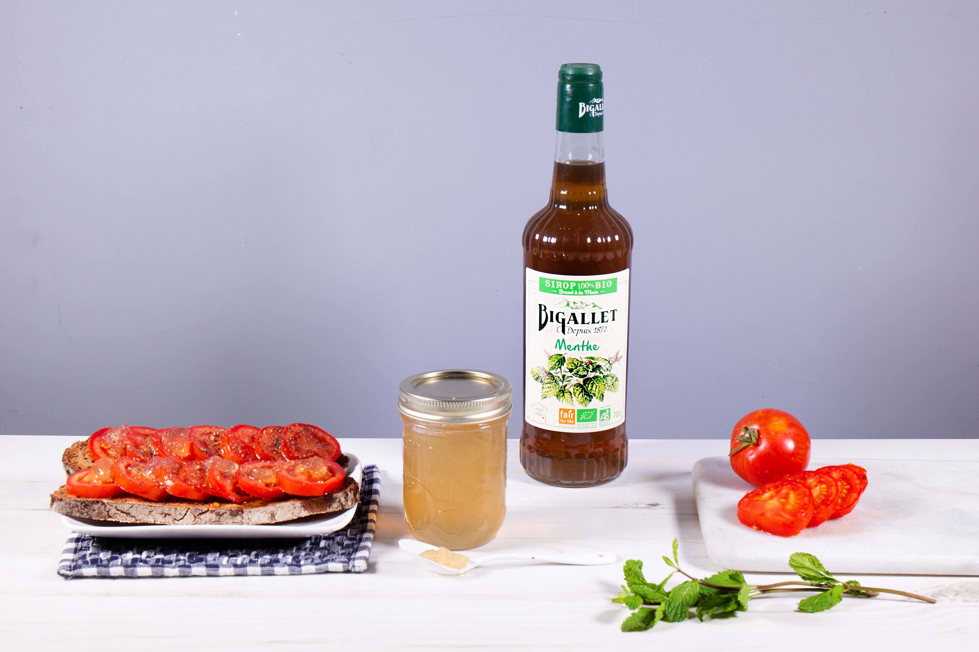 Bigallet - Sirop de menthe BIO 70 cl - Bigallet - Image 4