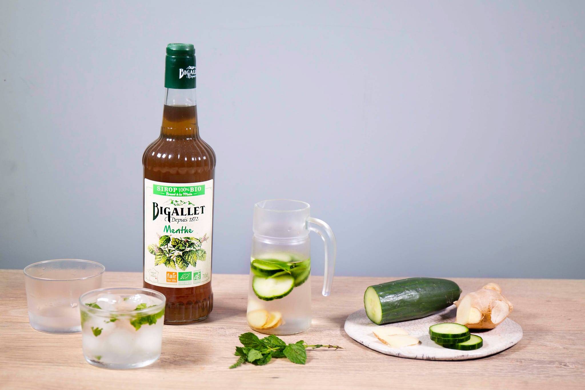 Bigallet - Sirop de menthe BIO 70 cl - Bigallet - Image 3