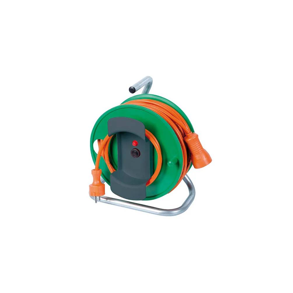 Ribiland - Enrouleur électrique 25 M Câble Orange Jardin Plastique H05Vv-F – RIBILAND - Image 2