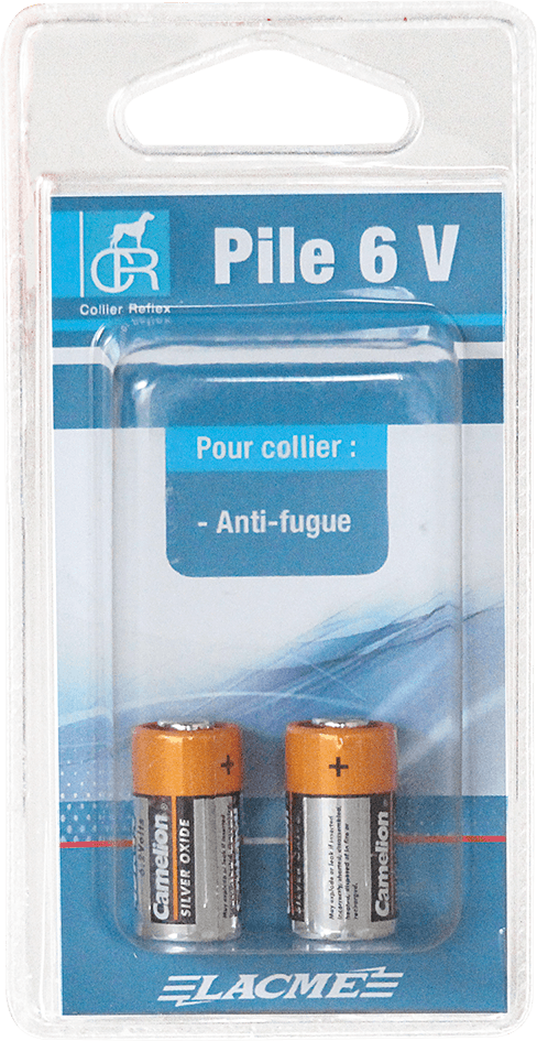 Lacme - 2 piles 6 V Oxyde d'argent 120 mAh - Image 1