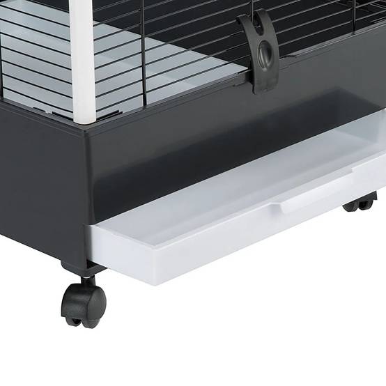 Cage à oiseaux et volière avec toit Nota plastique 76,5 x 57 x 161,5 cm FERPLAST - Image 6