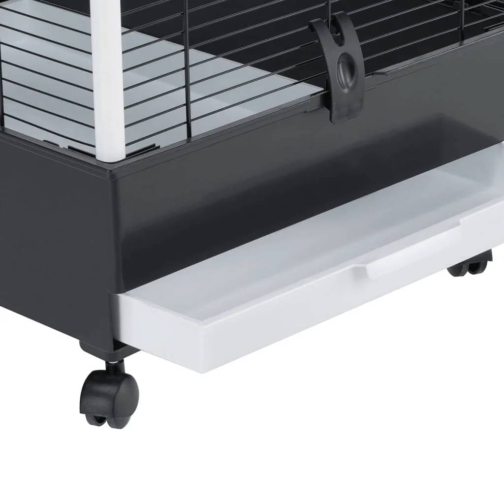 Cage à oiseaux et volière avec toit Nota plastique 76,5 x 57 x 161,5 cm FERPLAST - Image 8