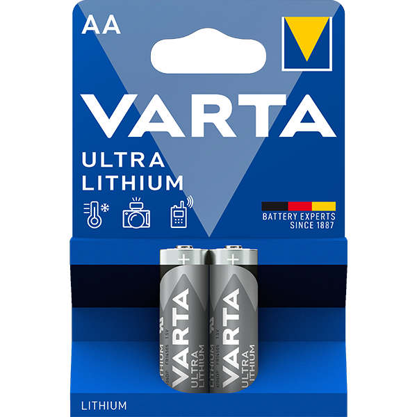 PILE PROFESIONAL LITHIUM VARTA AA X 2 - Image 1
