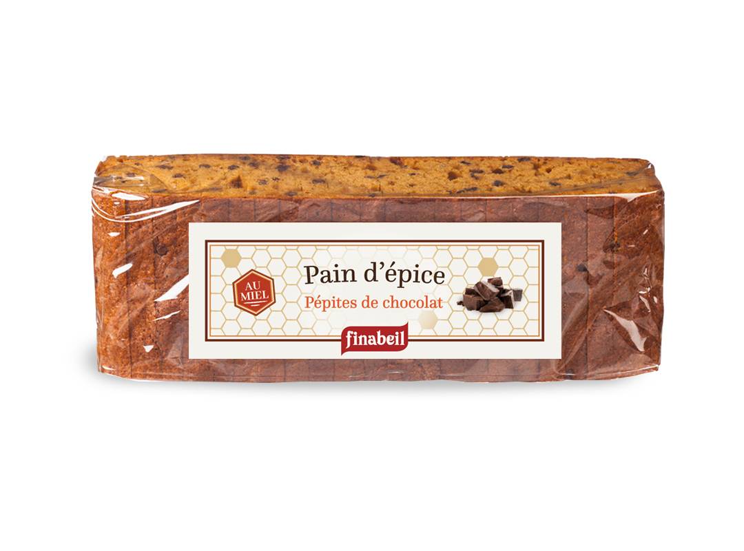 Finabeil - Pain d'épices tranché pépites de chocolat 300 g - Finabeil - Image 2