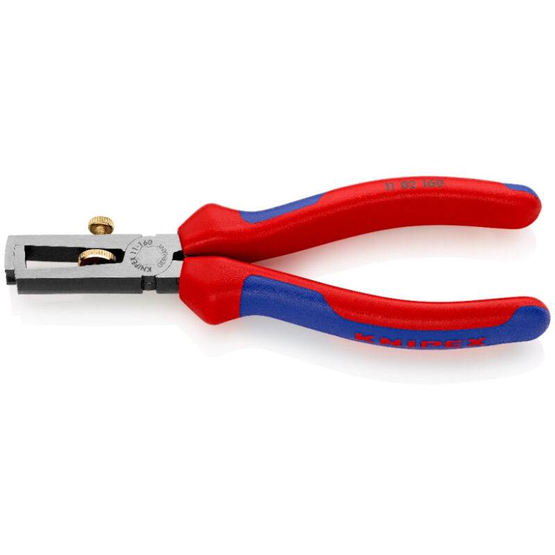 Pince à dénuder 160 mm poignées bi-matière - KNIPEX - Image 1