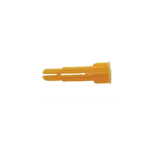 Cheville Nylon PC Jaune 6x27 mm Pour Vis Bois 100 Pièces - FISCHER