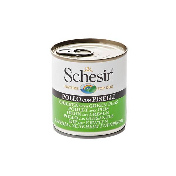 Boîte en gelée pour chien poulet-pois – SCHESIR - Image 2