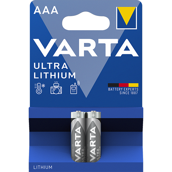 PILE PROFESSIONAL LITHIUM VARTA AAA X 2 - Image 1