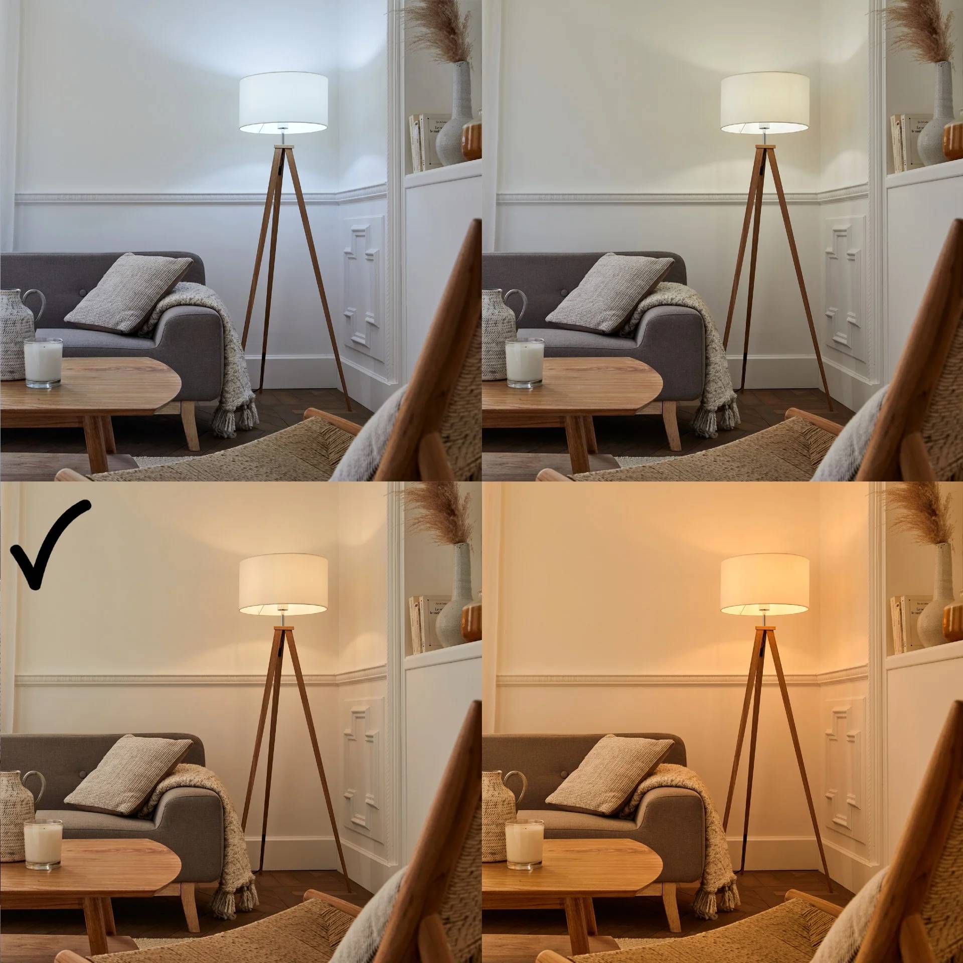 Ampoule LED standard verre dépoli blanc chaud Ø60 mm L.105 mm - Osram - Image 4