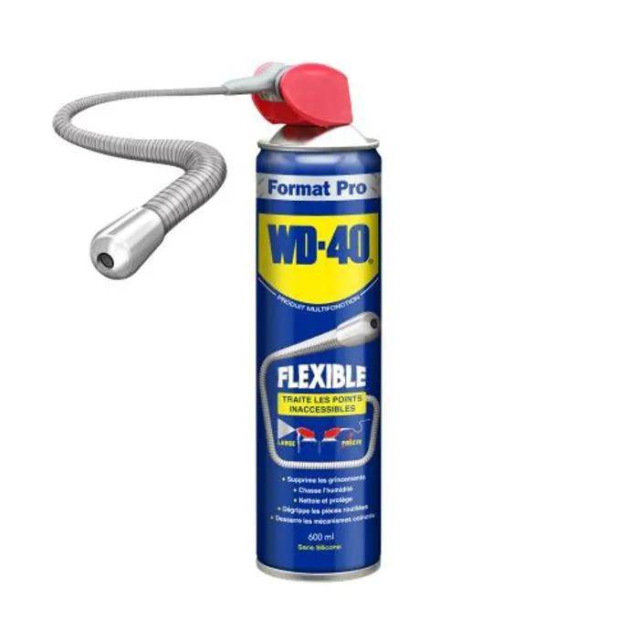 Dégrippant flexible aérosol ambre clair 600 ml modèle 33448 - Wd40 - Image 4