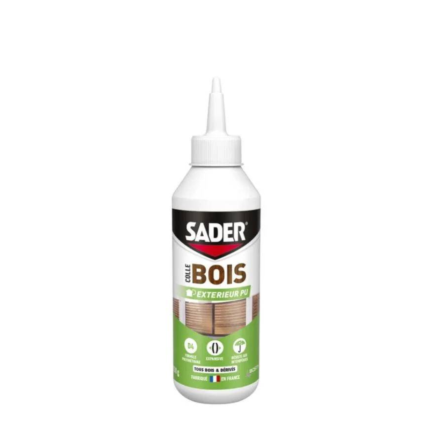 Colle bois extérieur PU 250 g - SADER - Image 1