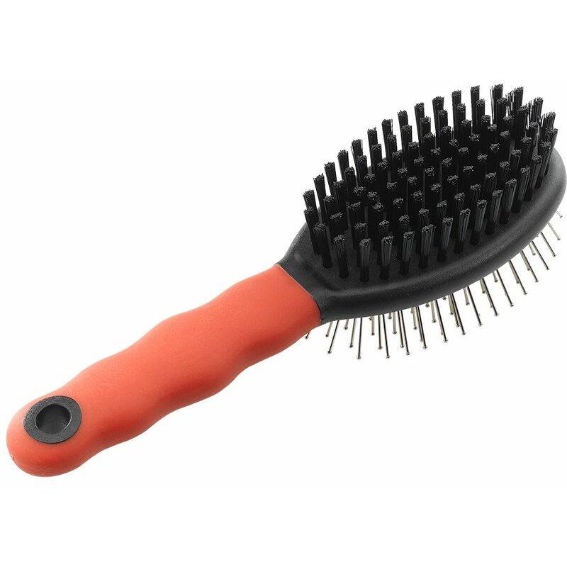 Brosse double-face pour poil court/long pour les chats et chiens - Image 1