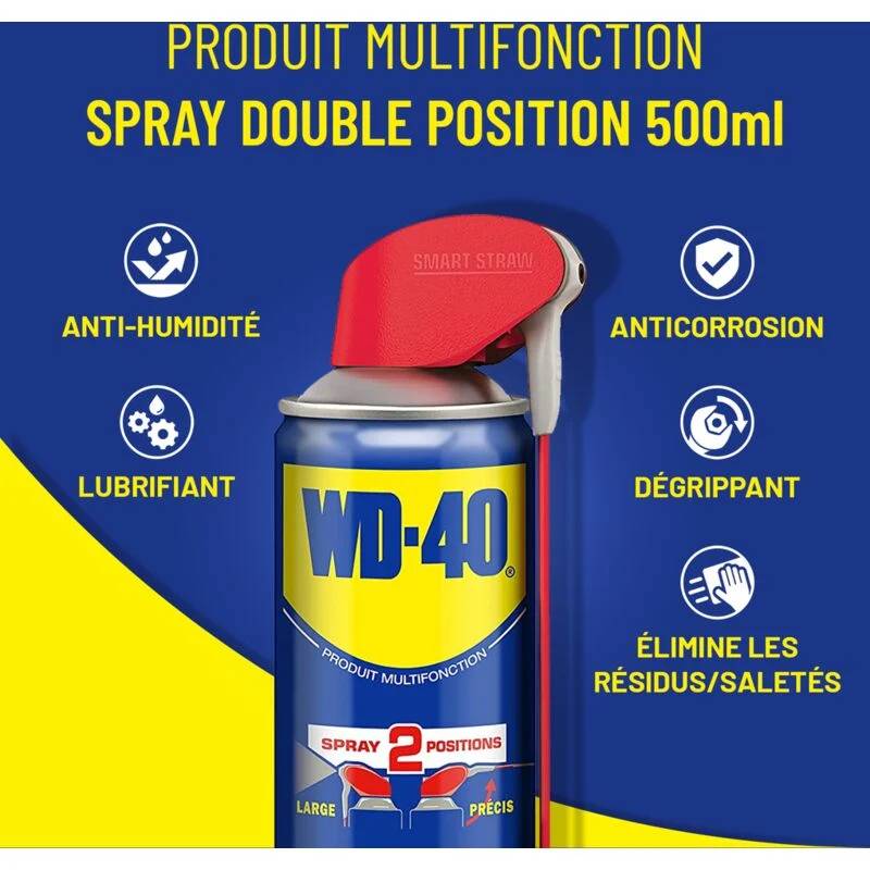 Produit multifonction 500 ml WD-40 - Image 1
