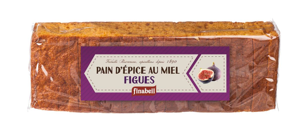 Finabeil - Pain d'épices tranché figues 300 g - Finabeil - Image 1