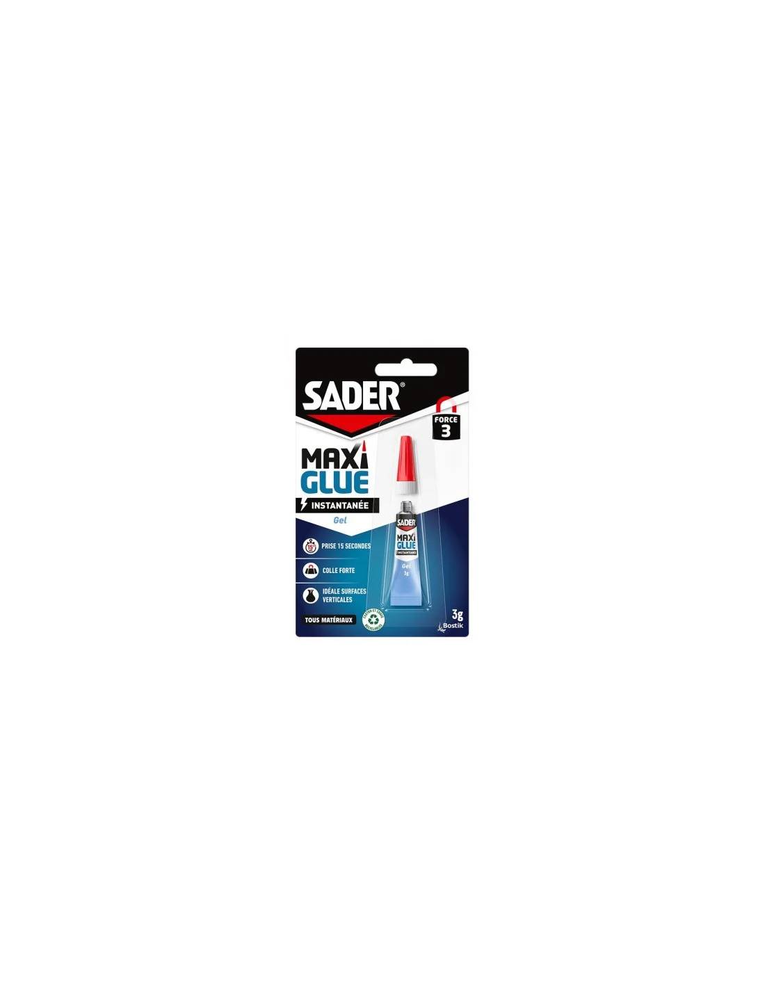 Maxi Glue Gel Colle 3 g - SADER - Image 2