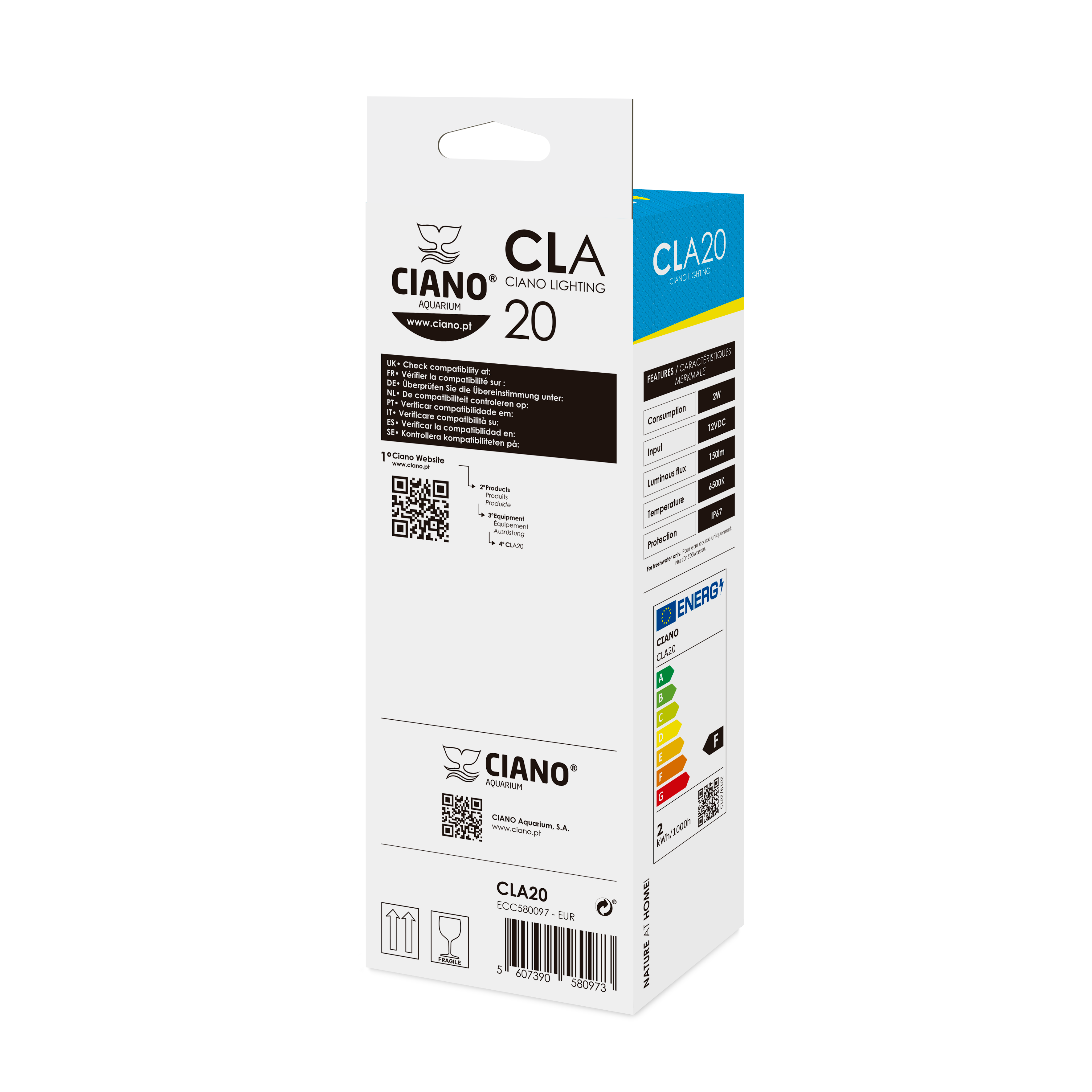 Ciano - Rampe LED CLA20 - CIANO