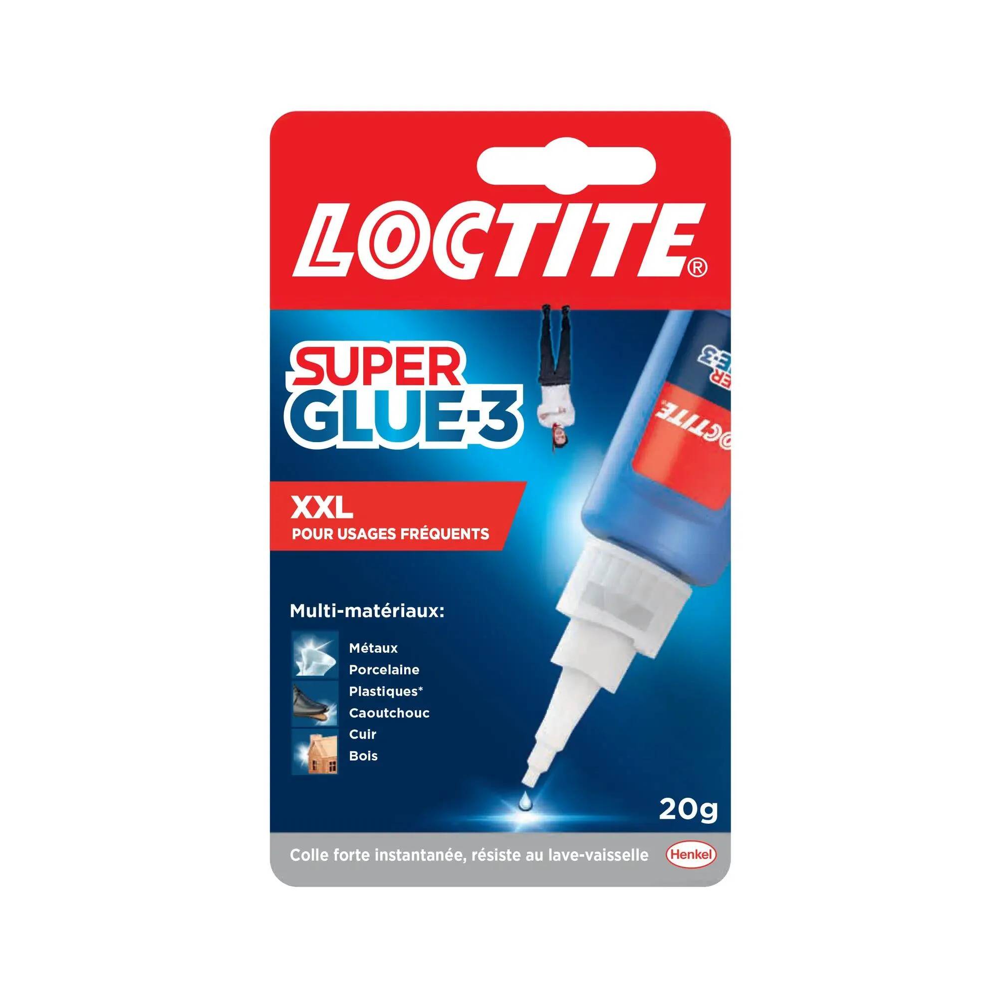 Colle instantanée LOCTITE Super Glue-3 XXL liquide 20 g - Image 1
