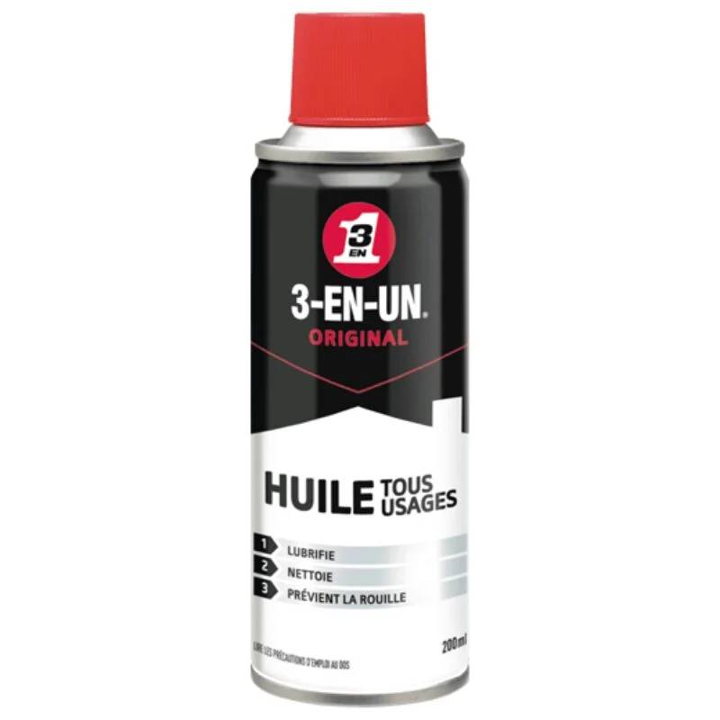 Huile multifonction aérosol 200 ml - 3-EN-UN - Image 2