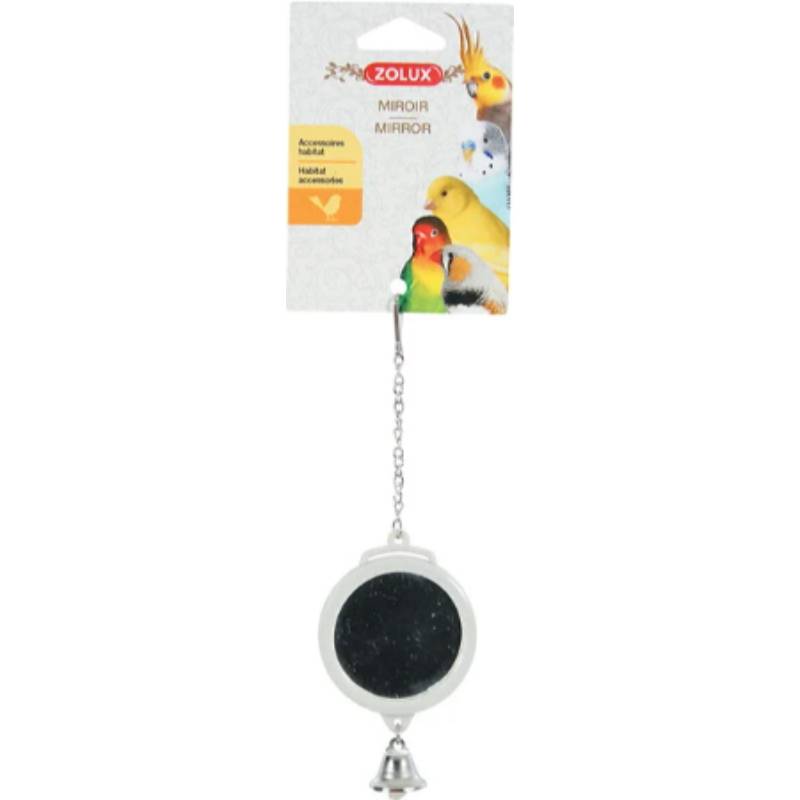 Zolux - Miroir Rond Jouet à Suspendre Avec Cloche – ZOLUX