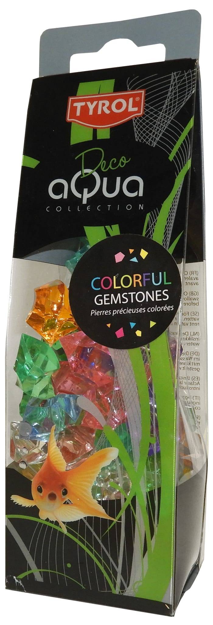 Diamants multi-couleurs plastique 170g – TYROL - Image 1
