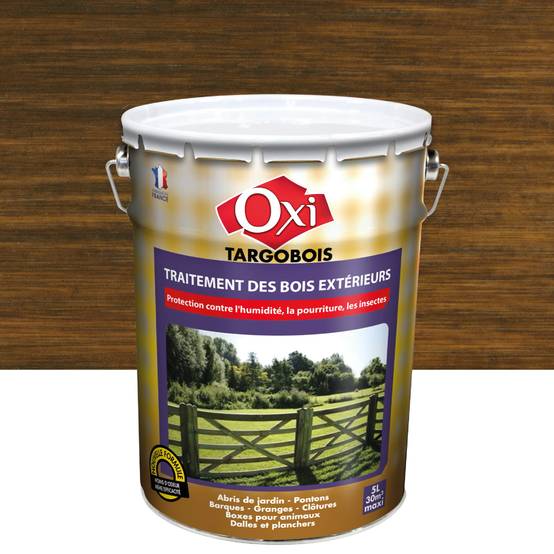 Traitement des bois extérieurs distillat pétrolier 5 L - OXI