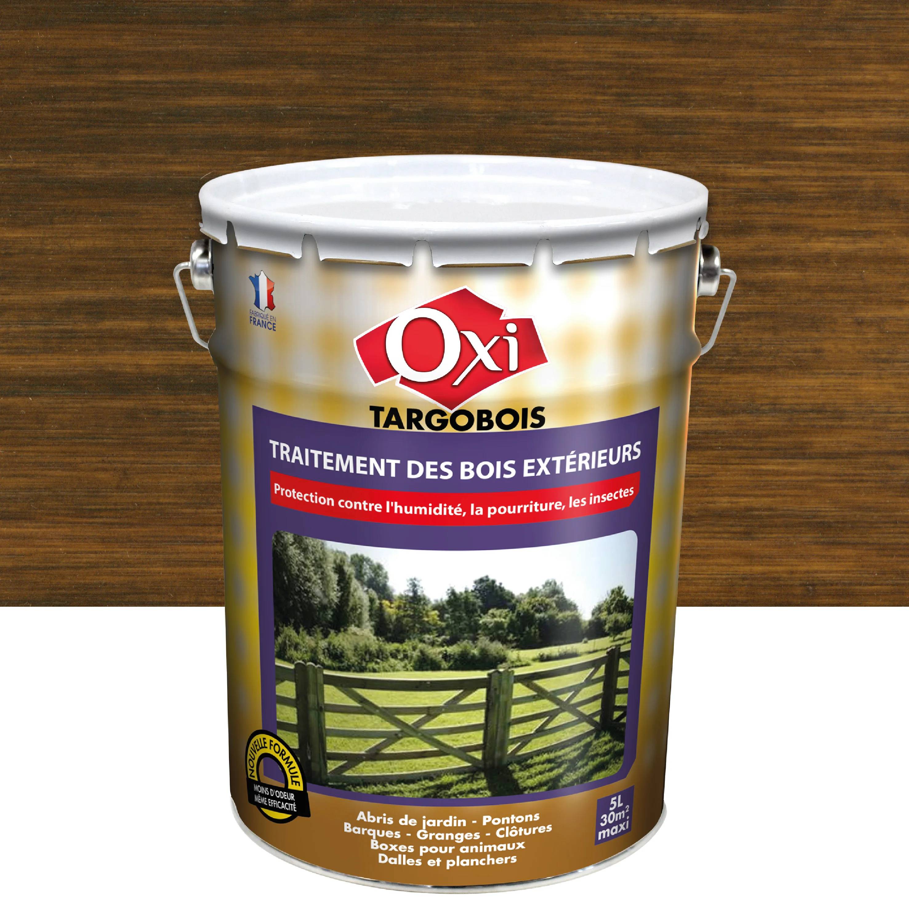 Traitement des bois extérieurs distillat pétrolier 5 L - OXI