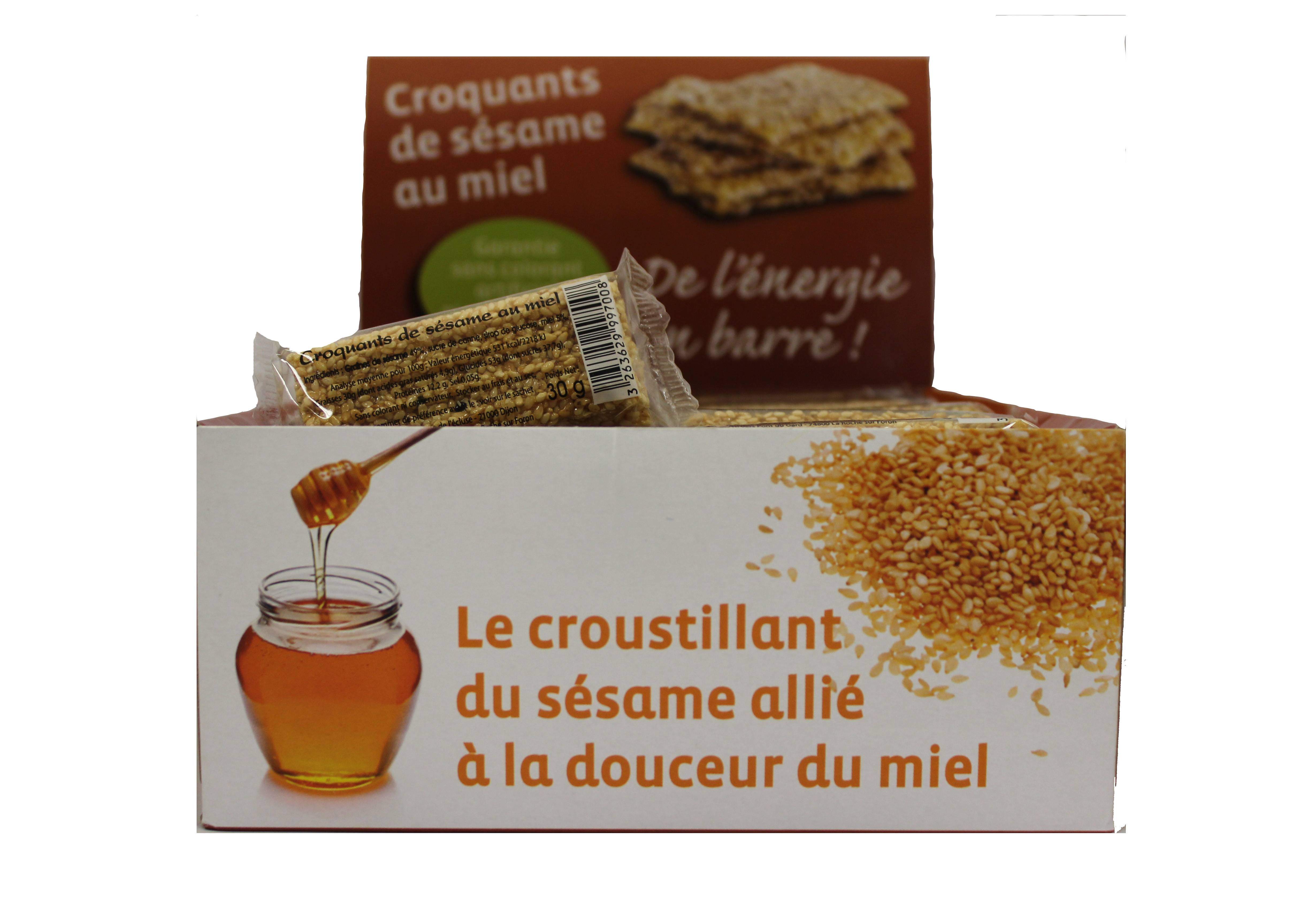Finabeil - Croquants de sésame au miel 30 g - Image 2