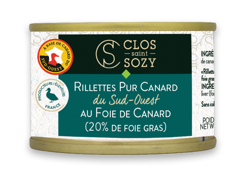 Clos Saint Sozy - Fritons de canard du Sud-Ouest 180 g - Clos Saint Sozy