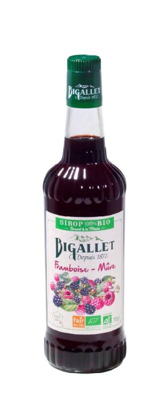 Bigallet - SIROP BIGALLET FRAMB.MURE BIO 70CL