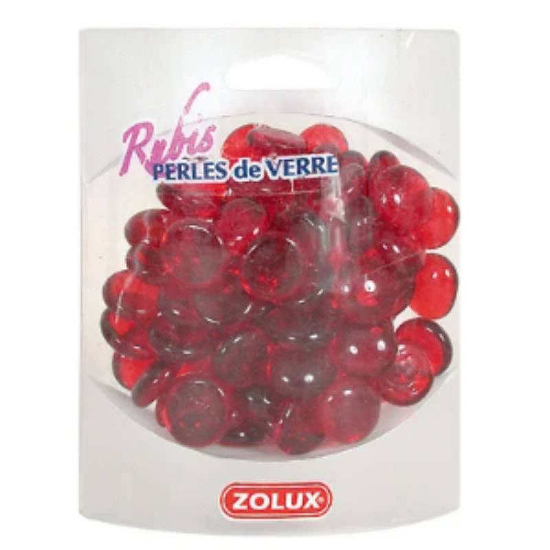 Zolux - Zolux - Perles verre rubis