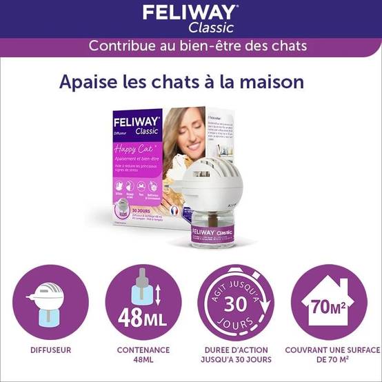 Diffuseur + Recharge Apaisant Chat - FELIWAY - Image 5