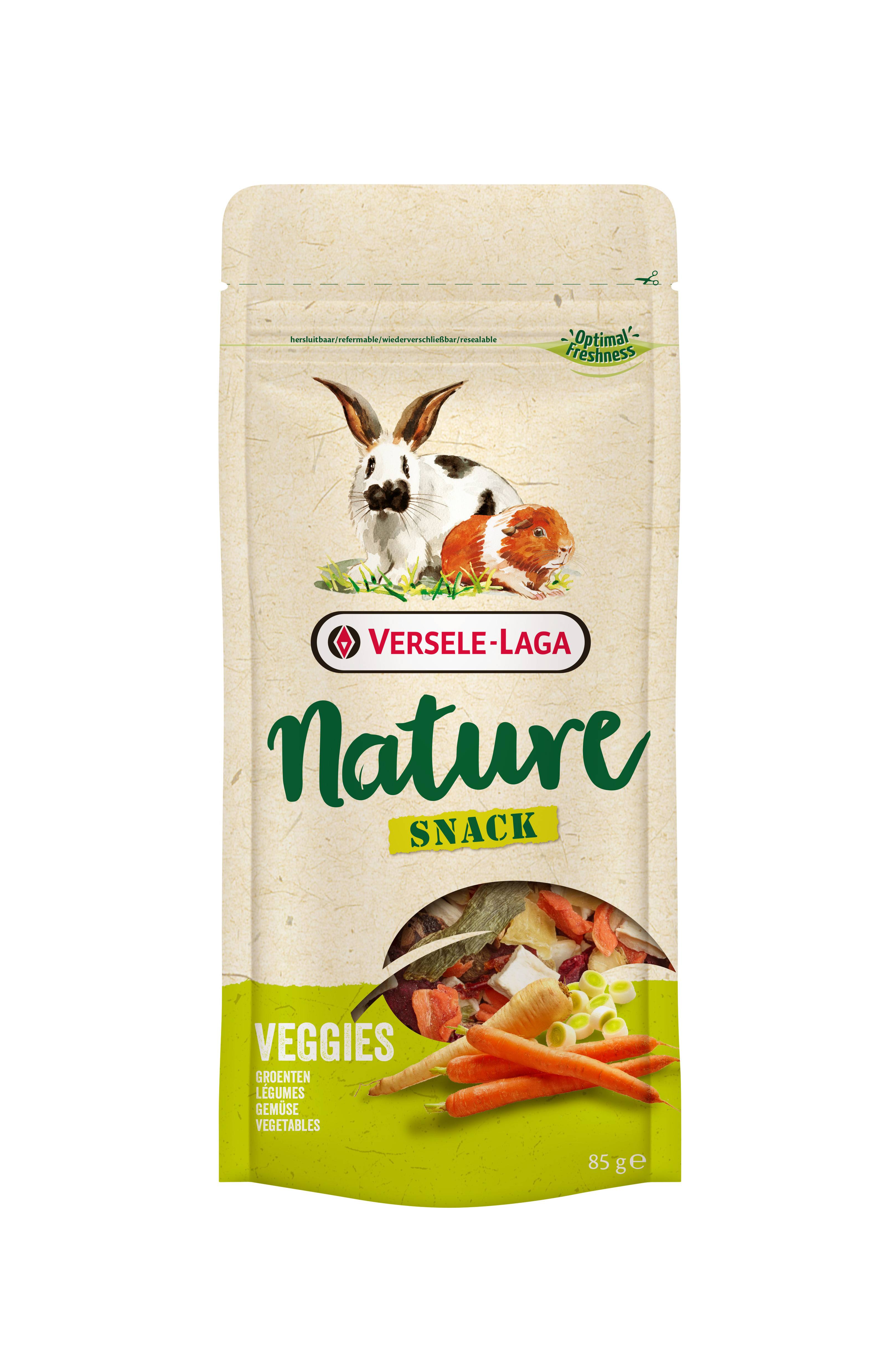 Friandise Snack Nature Veggies rongeurs 85 g Versele Laga
