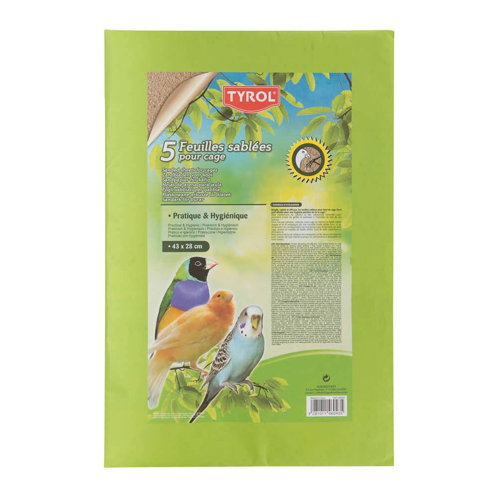 Feuilles sablées pour fond de cage - TYROL - Image 2