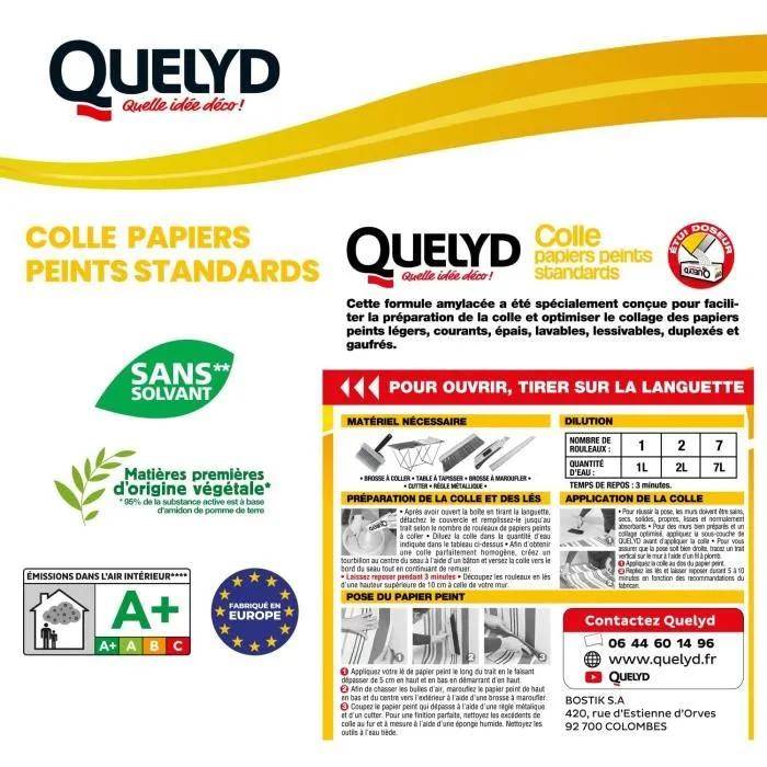 Colle papier peint standard blanche paquet 250 g - Quelyd - Image 4