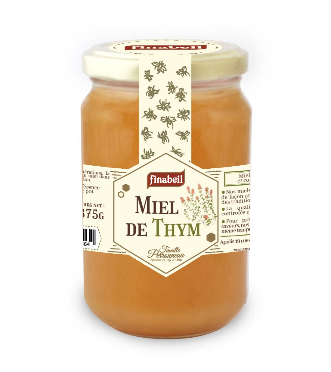 Finabeil - Miel de thym 375 g - Finabeil - Image 1