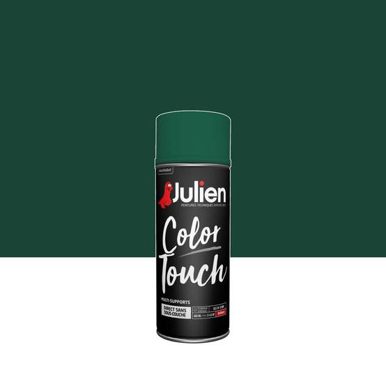 Peinture Aérosol Brillant Vert 400 ml JULIEN - Image 1